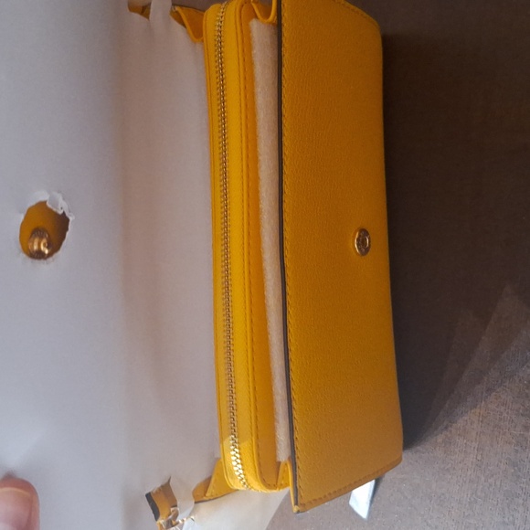 HP Michael Kors Jasmine yellow crossbody bag - Picture 4 of 10